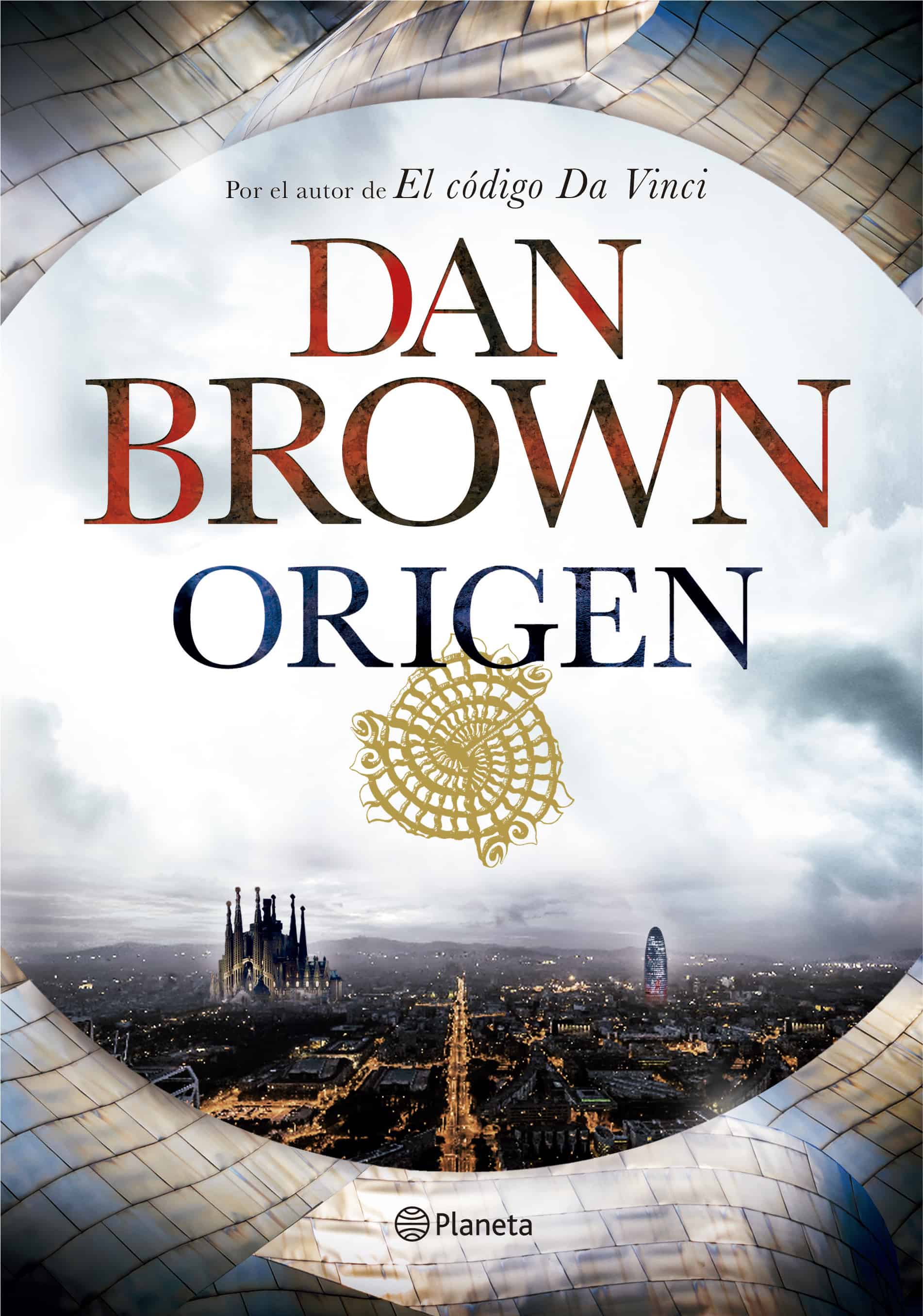 Dan Brown portada Origen Dan Brown portada Origen