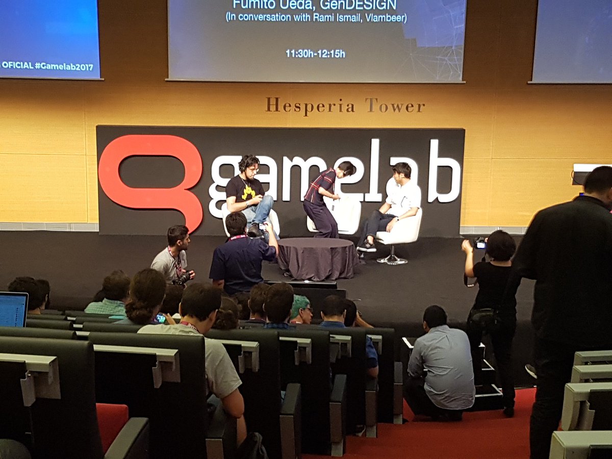 Fumito Ueda en Gamelab Fumito Ueda en Gamelab