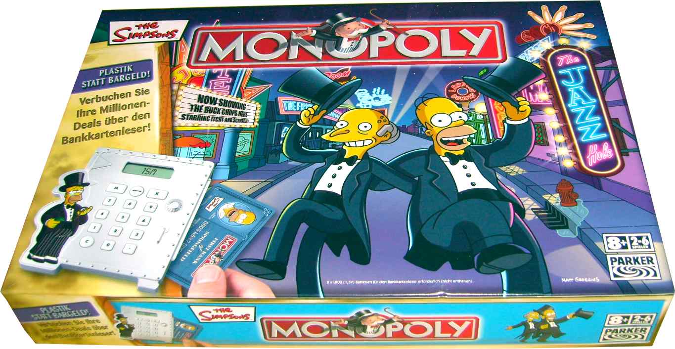 Monopoly: Edición Los Simpson Monopoly The Simpsons edition