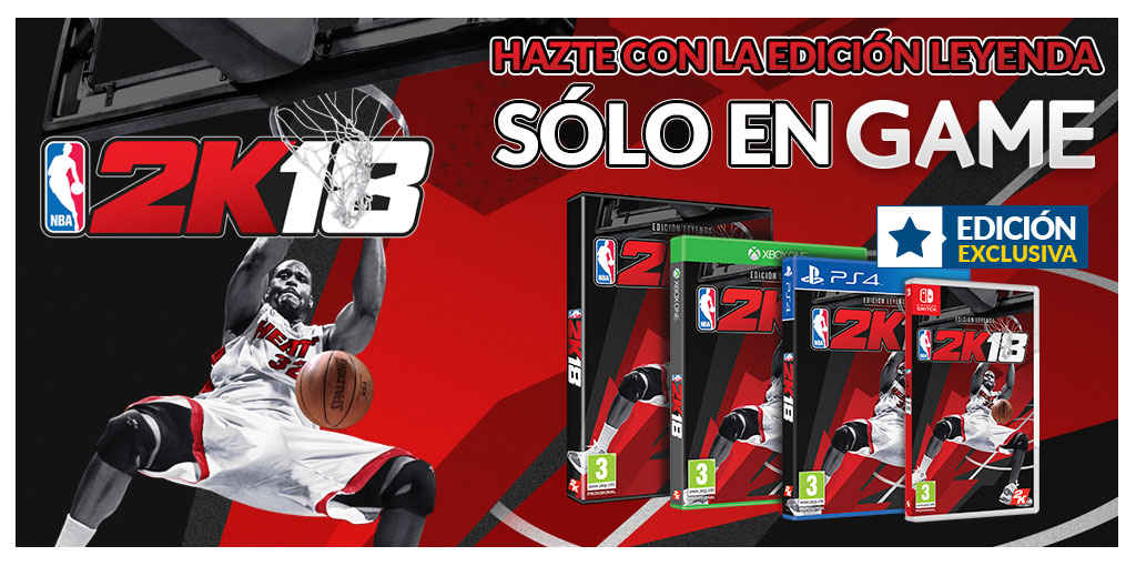 NBA 2K18 Edición Leyenda GAME NBA 2K18 Edición Leyenda GAME