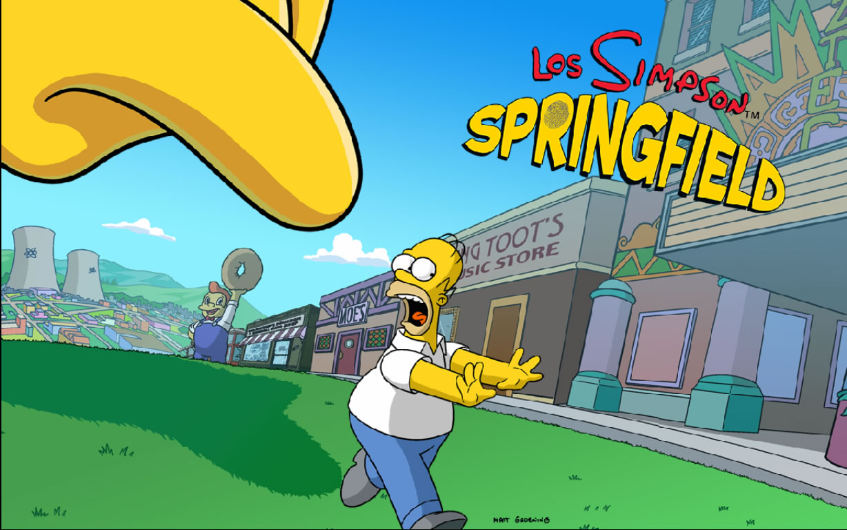 Los Simpson Springfield The Simpsons: Tapped out