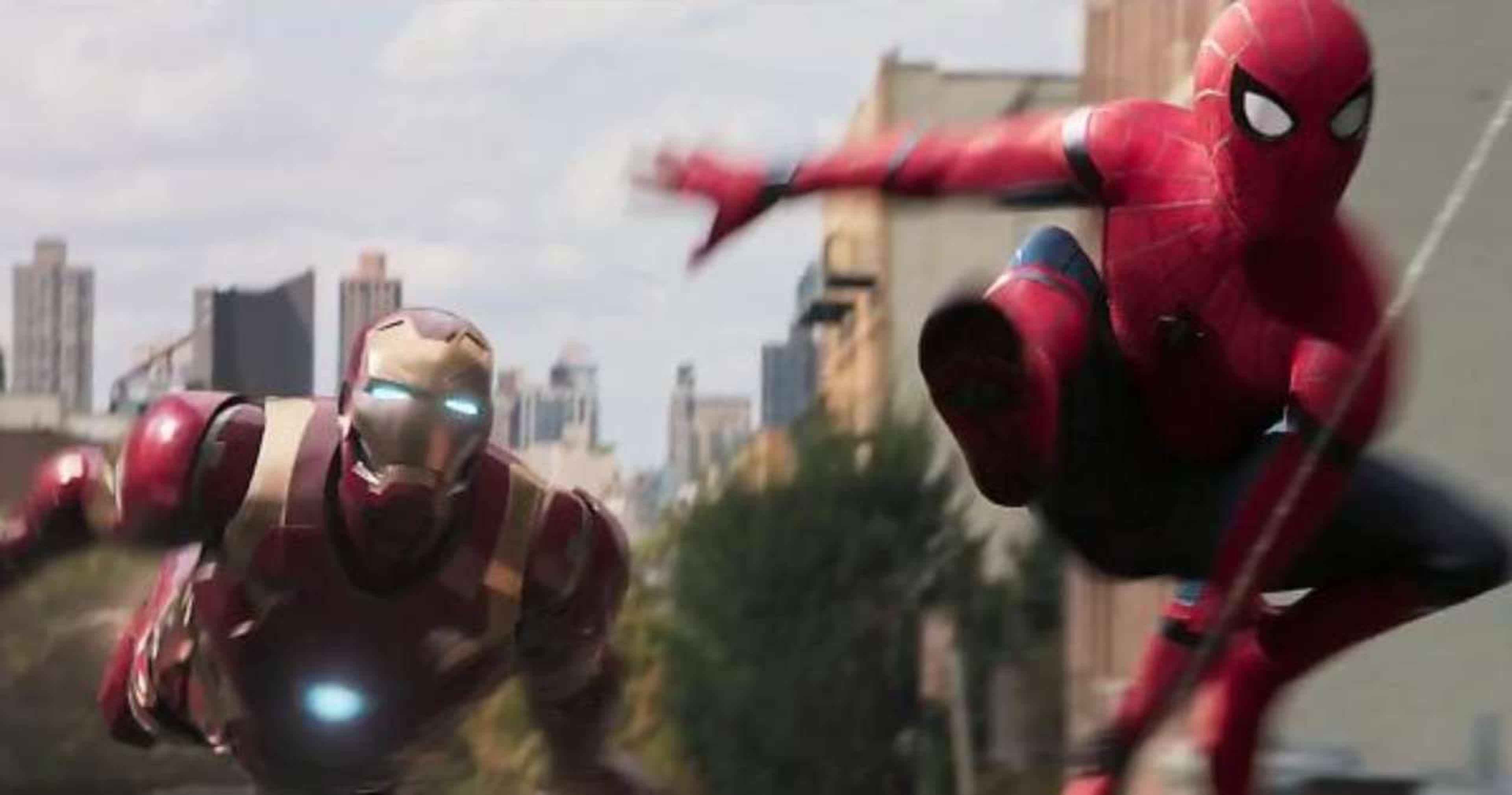Spider-Man y Iron Man