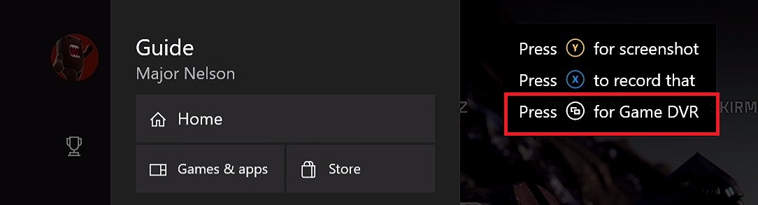 Acceso Game DVR en Xbox One Nuevas funciones Xbox One