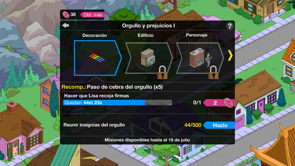 Actualización Orgullo 2017 Los Simpson Springfield Actualización Orgullo 2017 Los Simpson Springfield
