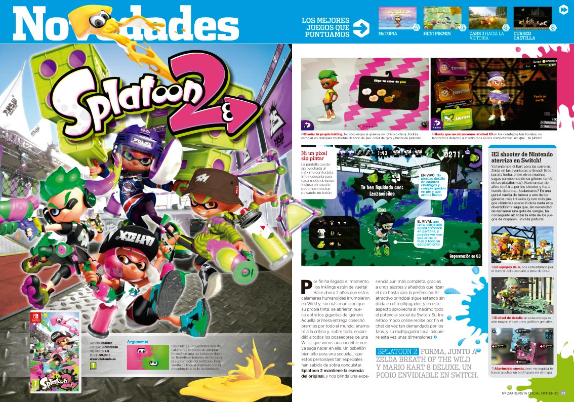 Análisis Splatoon 2 Análisis Splatoon 2