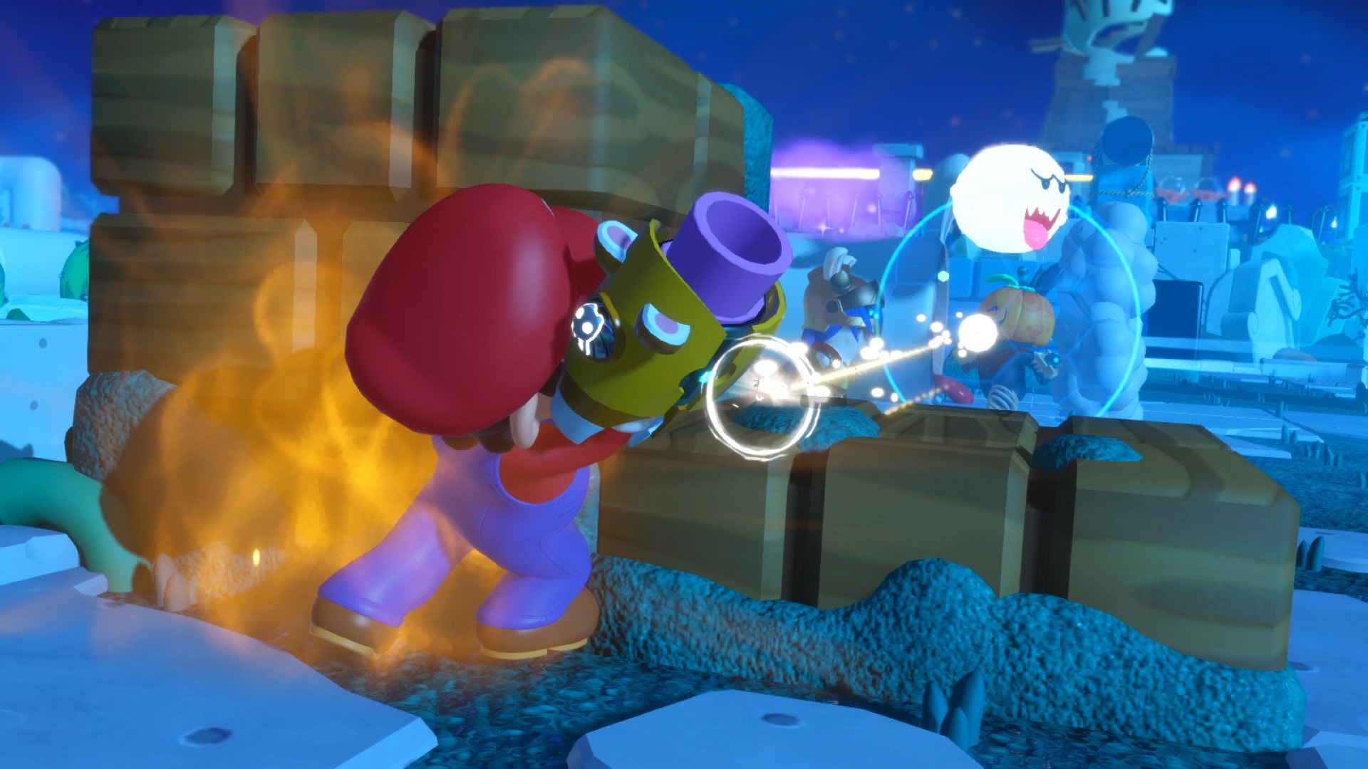 Avance de Mario + Rabbids Kingdom Battle Imágenes de Mario + Rabbids Kingdom Battle, el juego de Ubisoft para Nintendo Switch