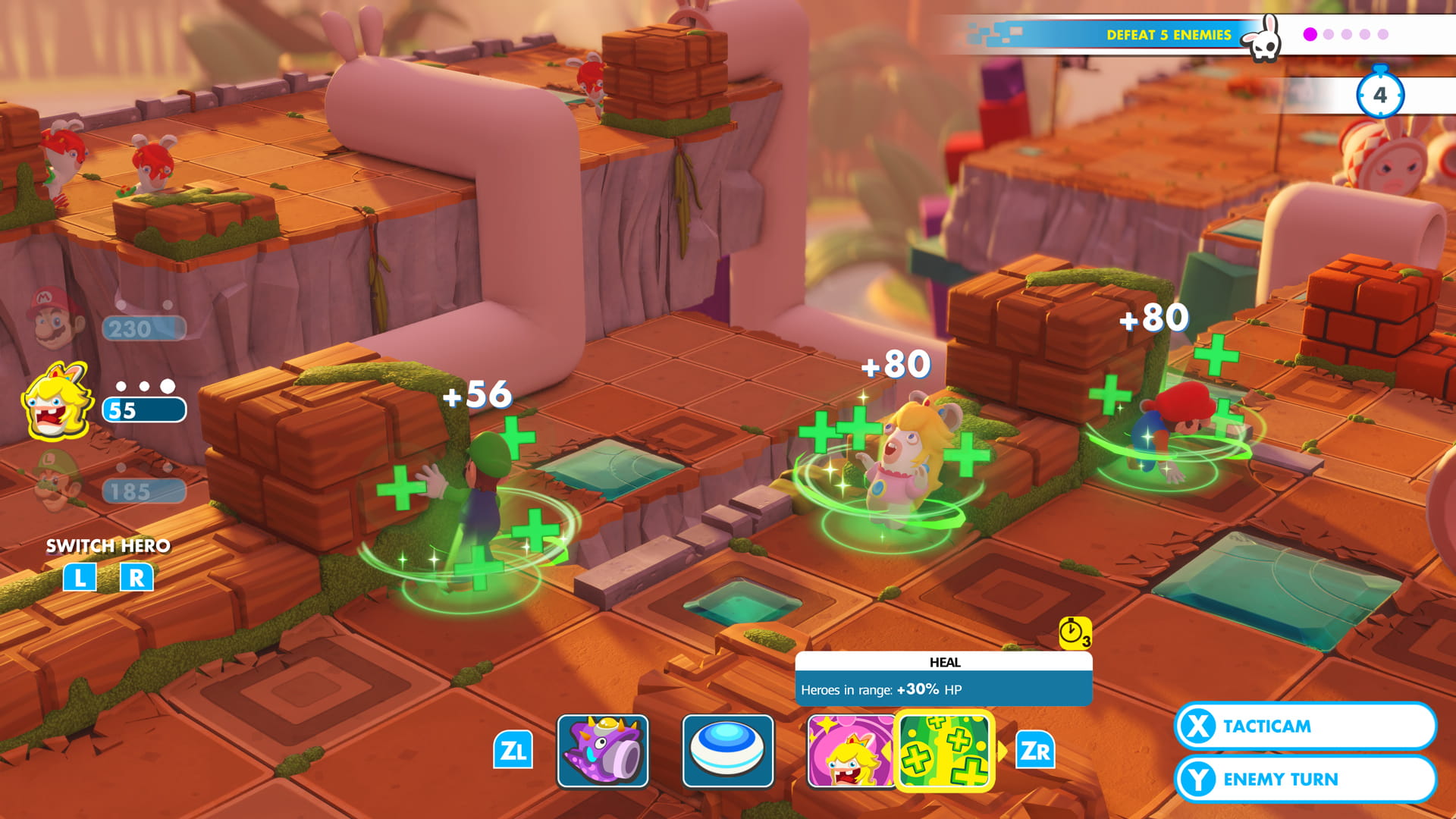 Avance de Mario + Rabbids Kingdom Battle Avance de Mario + Rabbids Kingdom Battle