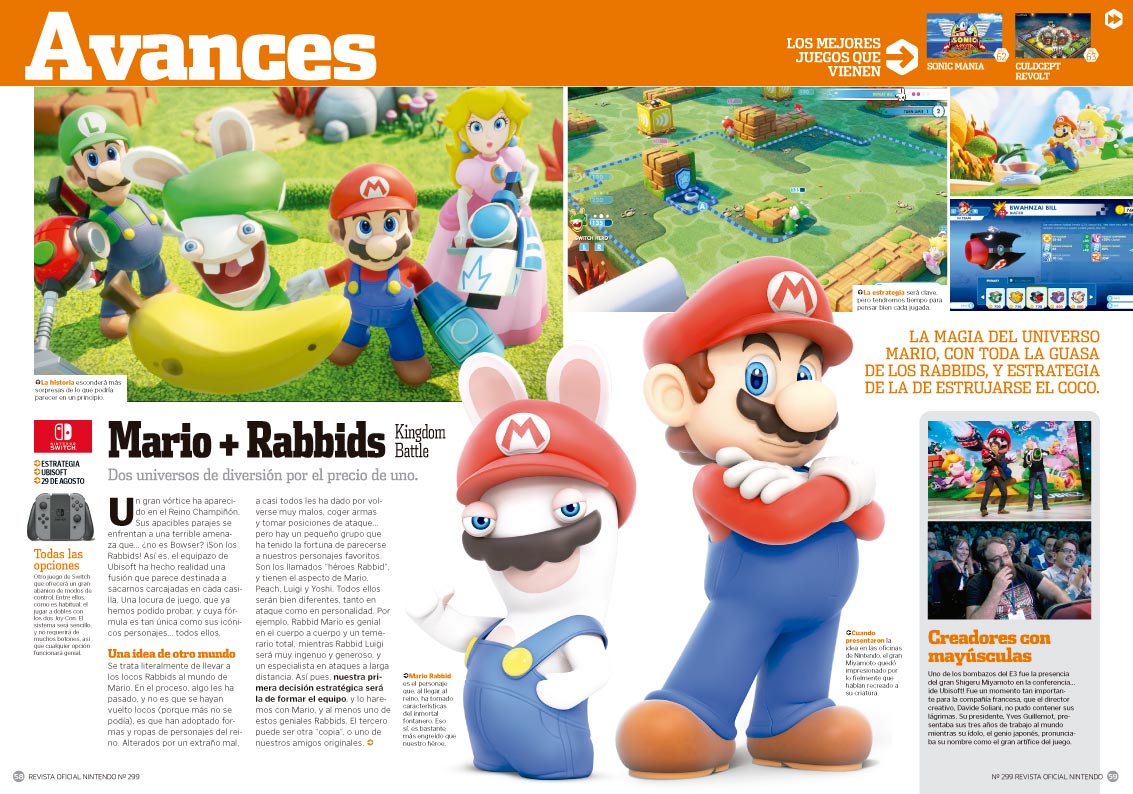 Avance Mario + Rabbids Avance Mario + Rabbids