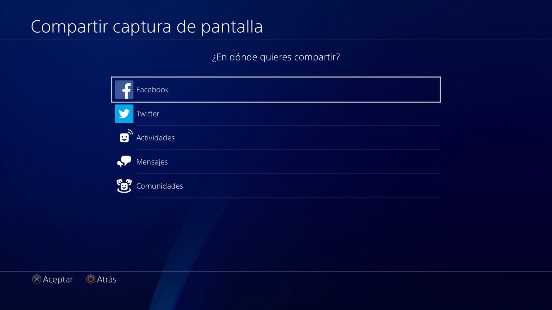 Compartir pantalla en PS4 Compartir pantalla en PS4