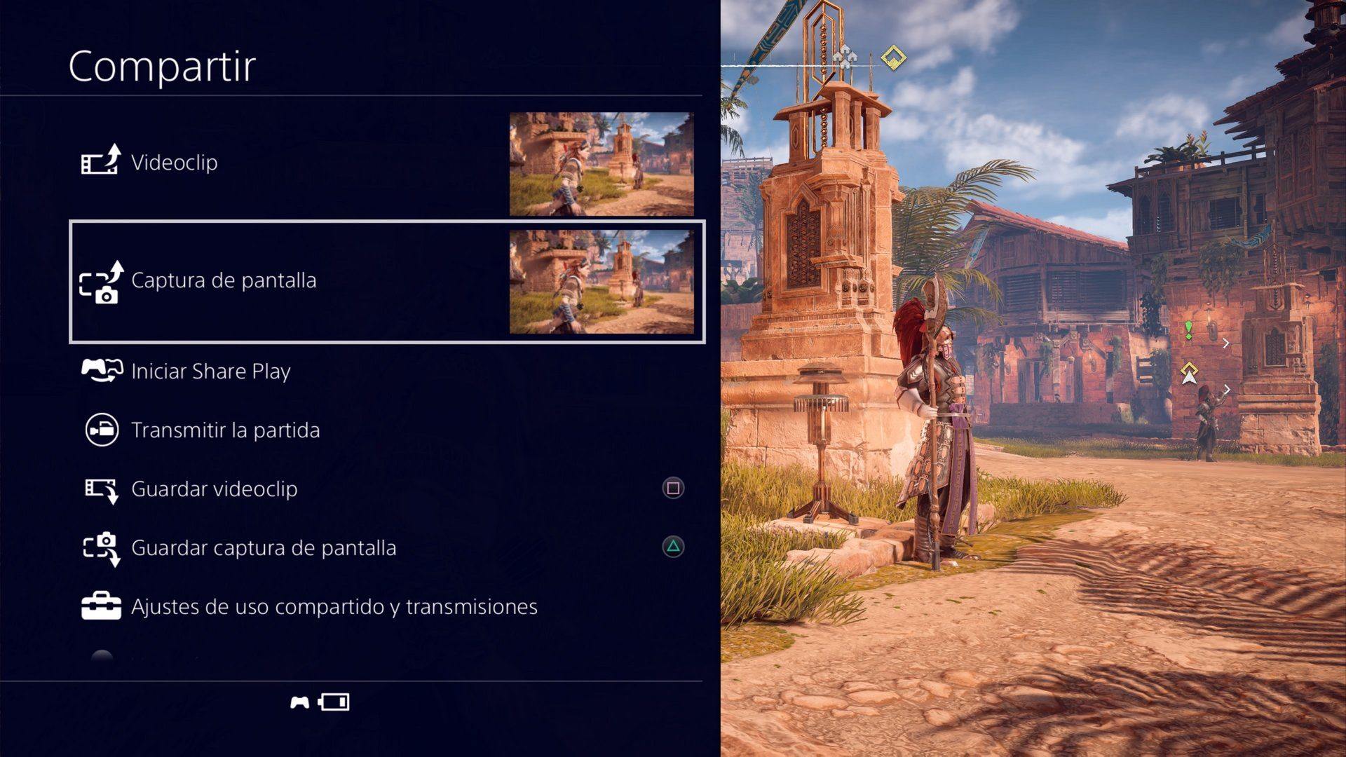 Compatir partidas con el botón SHARE Compartir contenido en PS4
