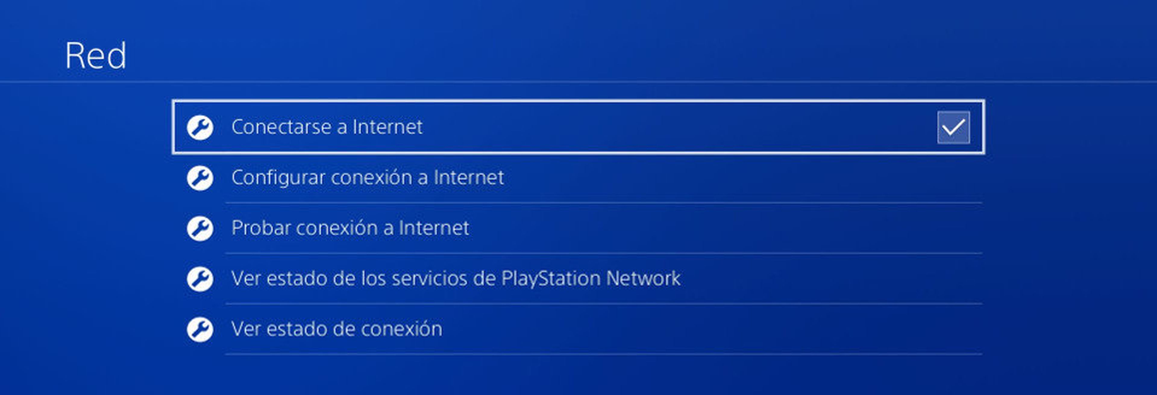 Conectar la PS4 a Internet