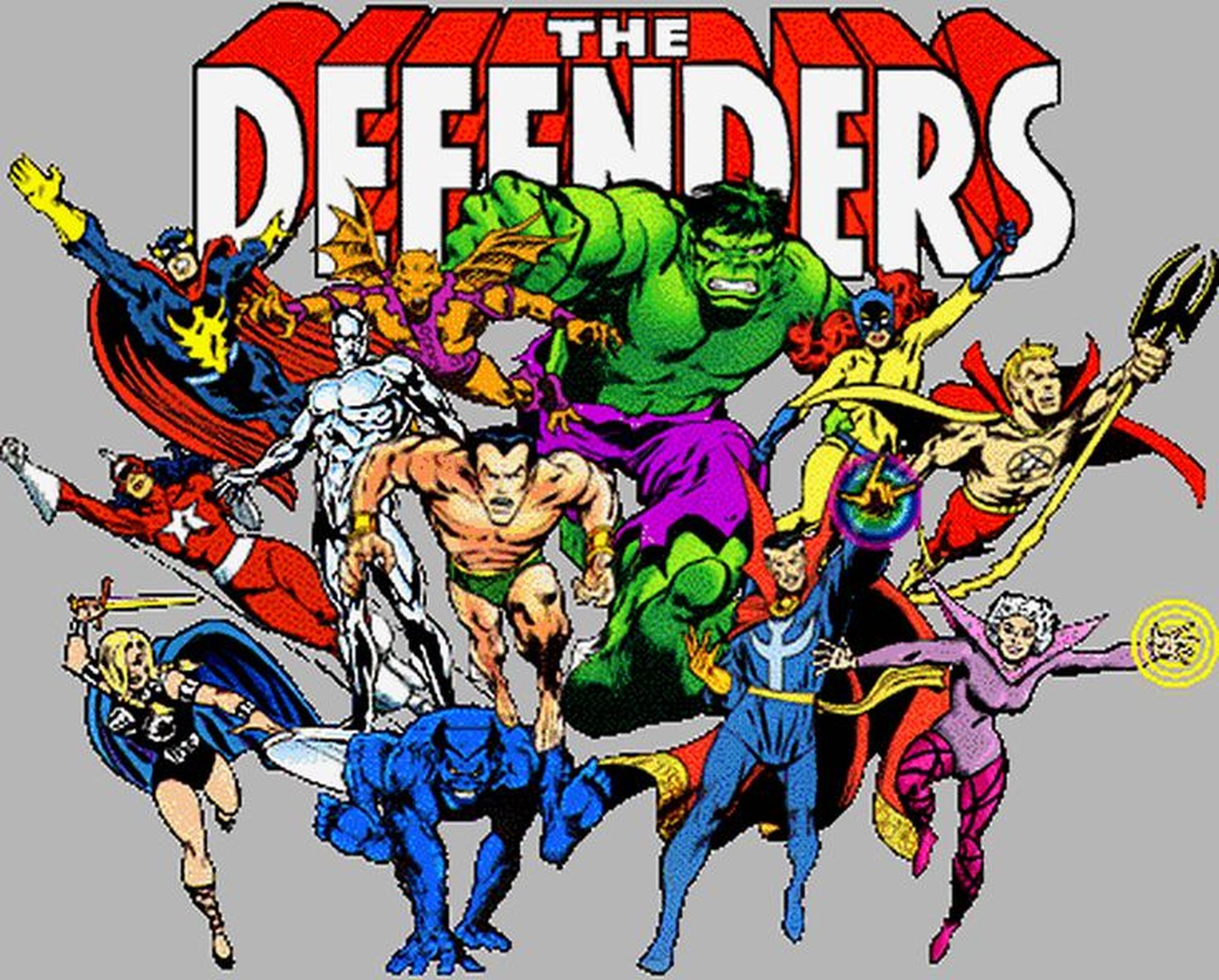 The Defenders en los cómics de Marvel