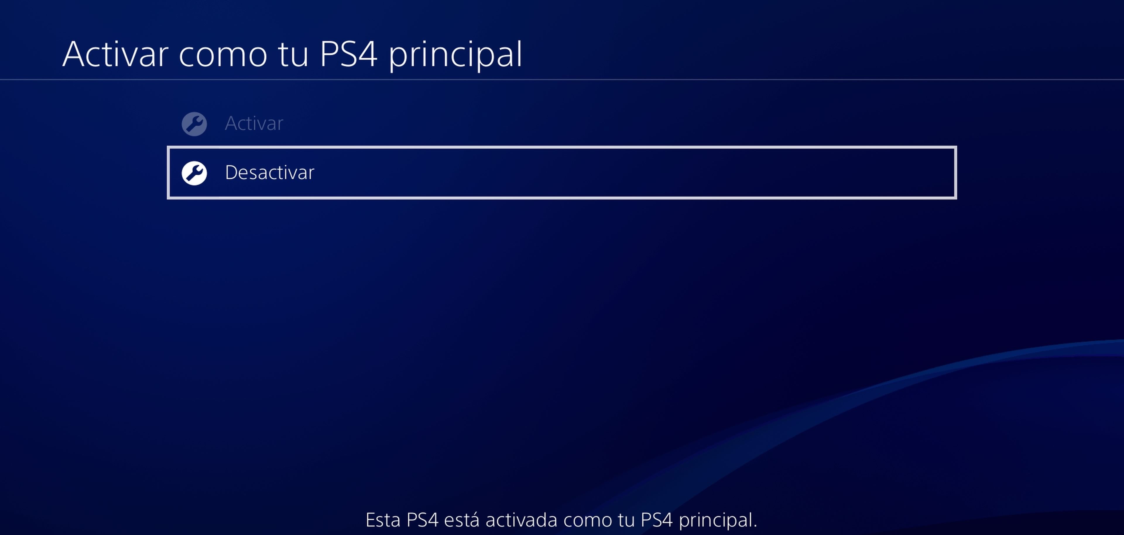 Desvincular cuenta PSN de PS4