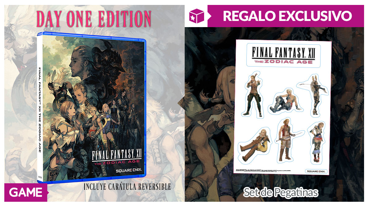 Final Fantasy XII The Zodiac Age Edición Exclusiva de GAME Final Fantasy XII The Zodiac Age Edición Exclusiva de GAME