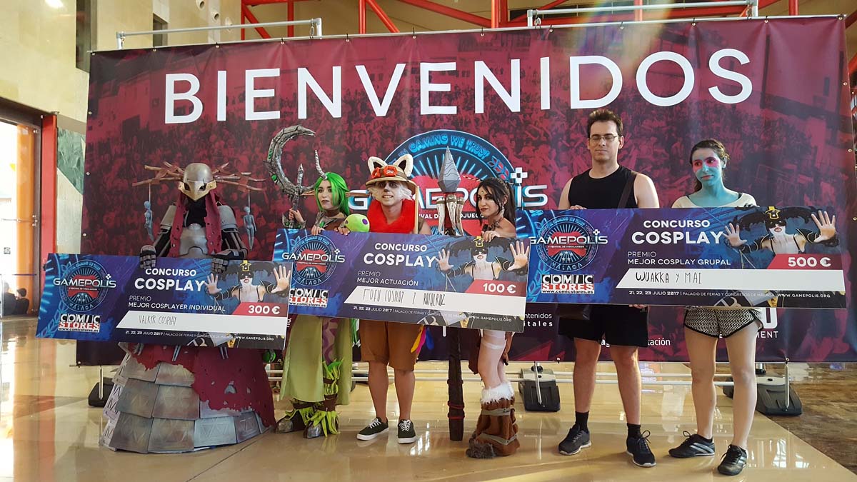 Ganadores del cosplay de Gamepolis 2017 Ganadores del cosplay de Gamepolis 2017