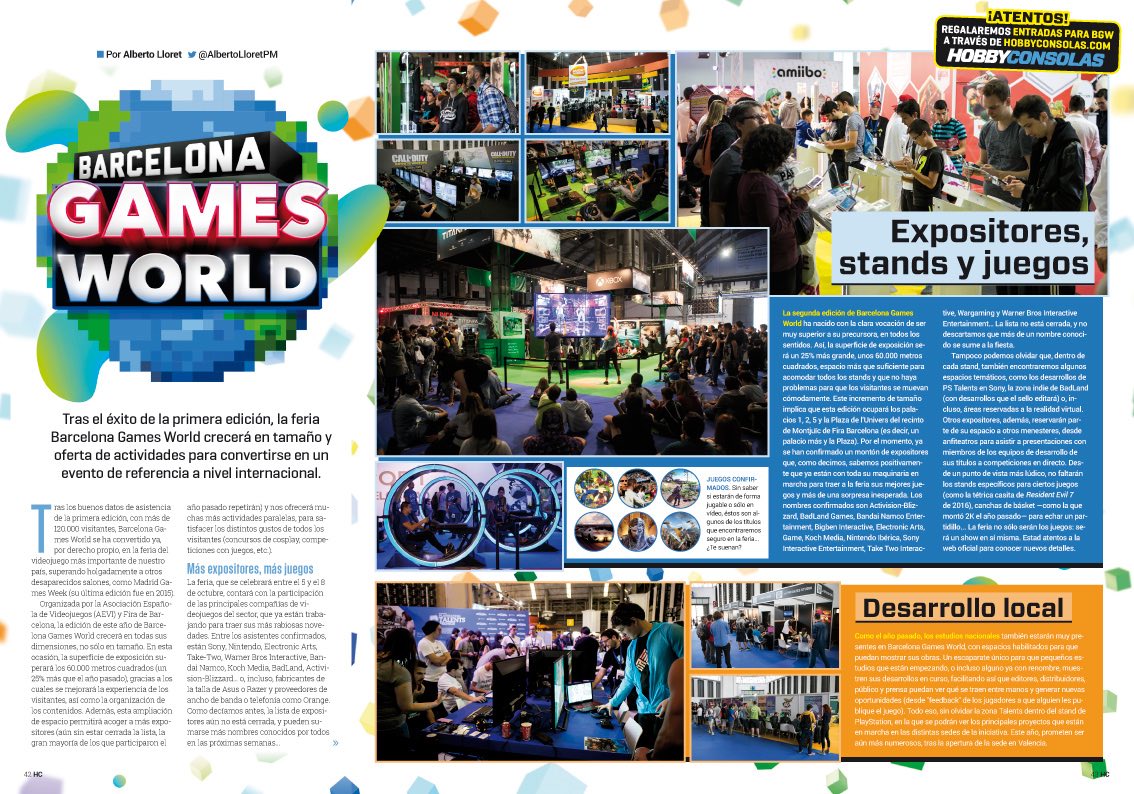 Hobby_Consolas_313_Reportaje Barcelona Games World Hobby_Consolas_313_Reportaje Barcelona Games World