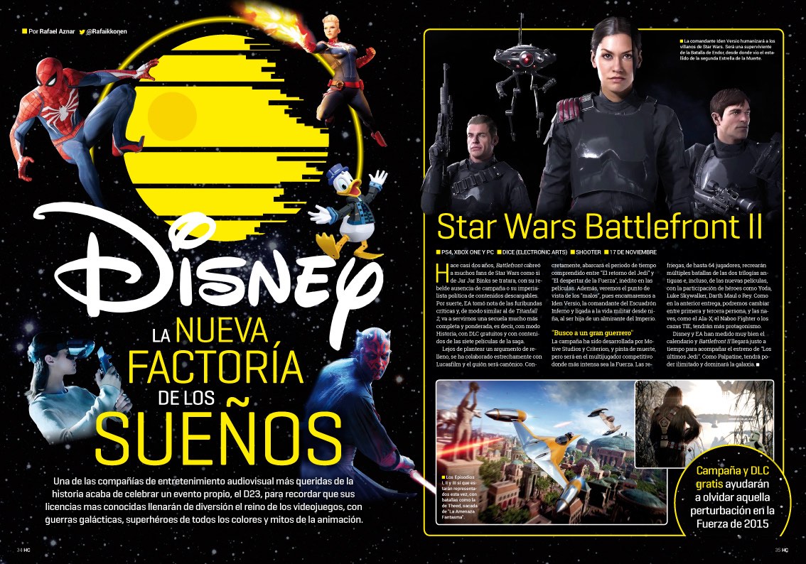 Hobby_Consolas_313_Reportaje Disney, la nueva factoría de los sueños Hobby_Consolas_313_Reportaje Disney, la nueva factoría de los sueños