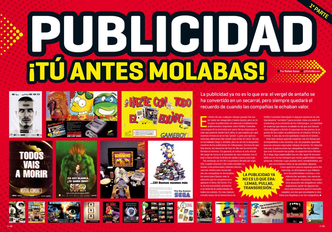 Hobby_Consolas_313_Reportaje Publicidad tú antes molabas parte 1 Hobby_Consolas_313_Reportaje Publicidad tú antes molabas parte 1