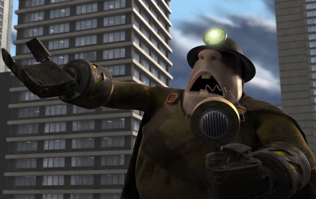 Los Increibles El Subterrano, Villano, Pixar