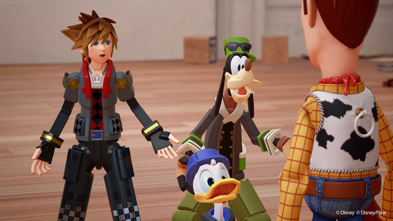 Kingdom Hearts 3 - Toy Story y Monte del Olimpo Imágenes de los mundos de Toy Story y Monte del Olimpo de Kingdom Hearts 3