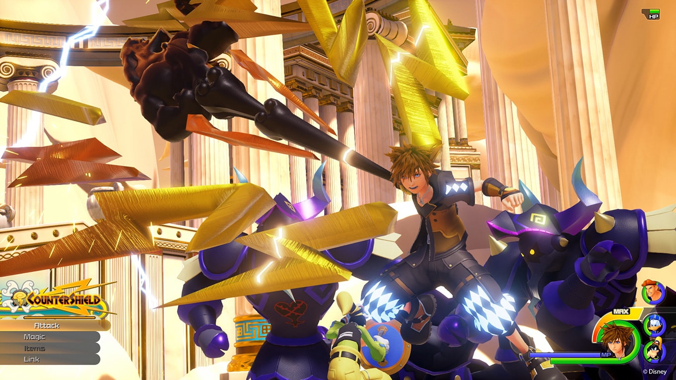 Kingdom Hearts 3 - Toy Story y Monte del Olimpo Imágenes de los mundos de Toy Story y Monte del Olimpo de Kingdom Hearts 3