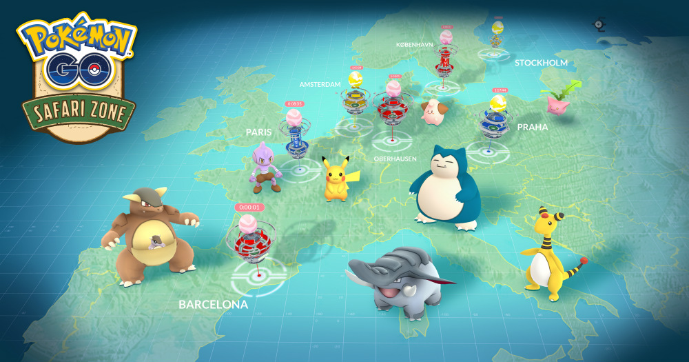 Pokémon GO - Eventos especiales en Europa Pokémon GO - Eventos especiales en Europa