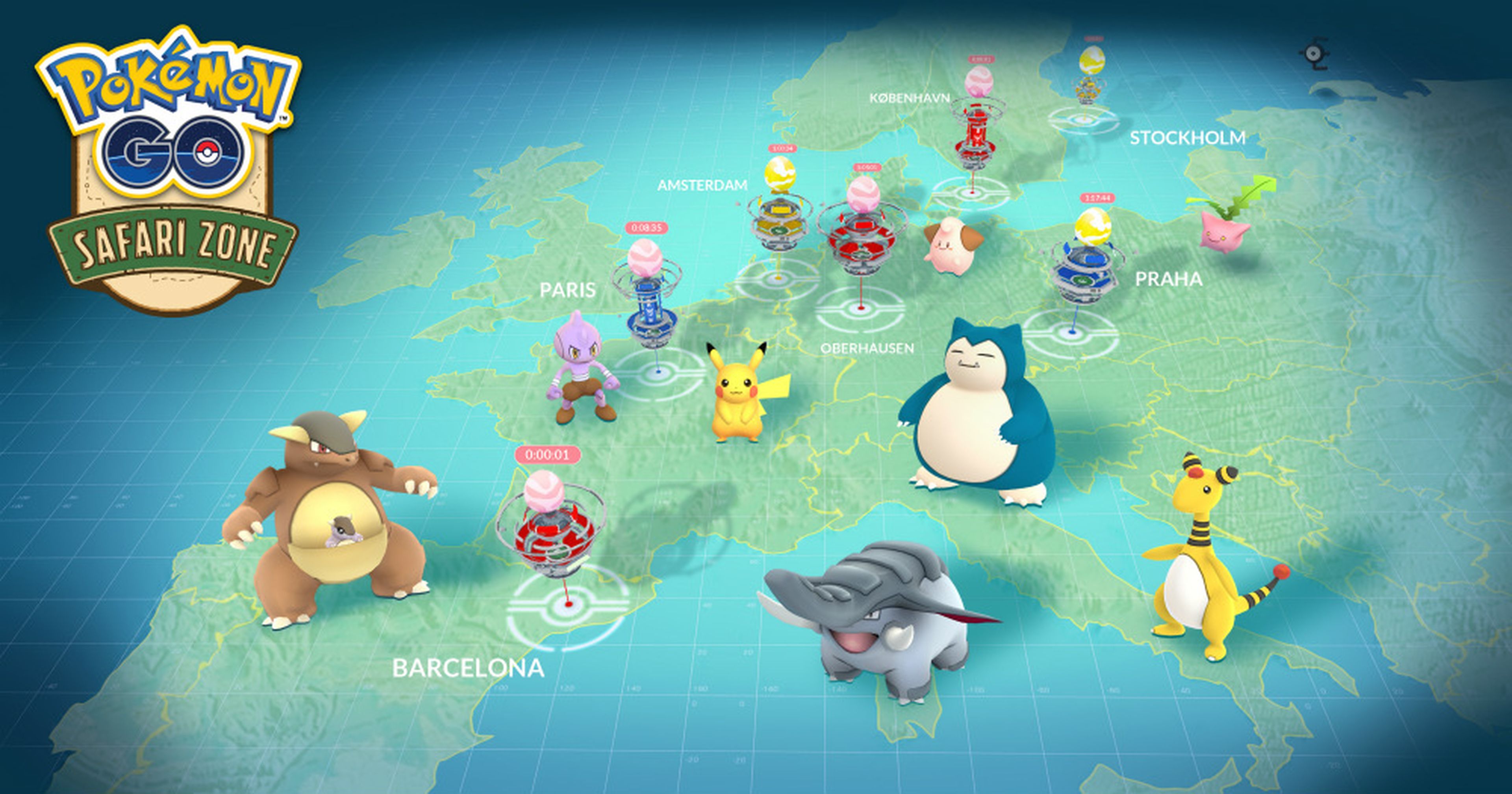 Pokémon GO - Eventos especiales en Europa