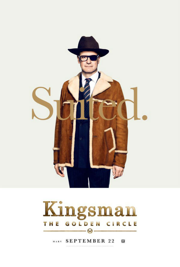 Póster Kingsman: El círculo de oro (Colin Firth) Colin Firth en Kingsman: El círculo de oro