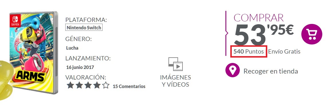 Puntos GAME Puntos GAME