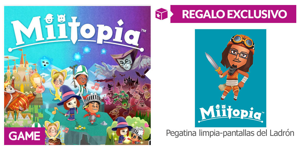 Regalo de reserva de Miitopia en GAME Regalo de reserva de Miitopia en GAME