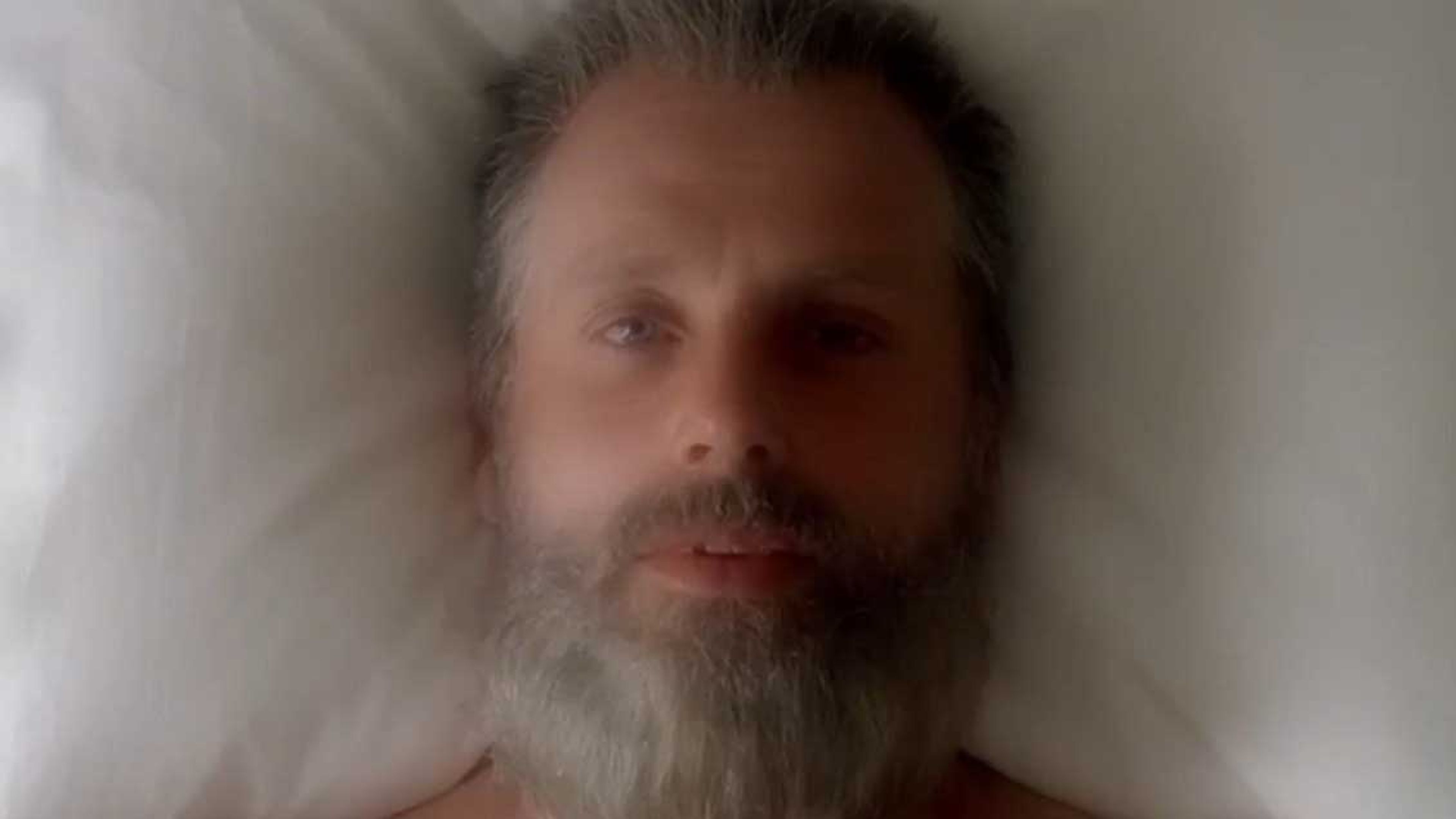 Rick en la temporada 8 de The Walking Dead