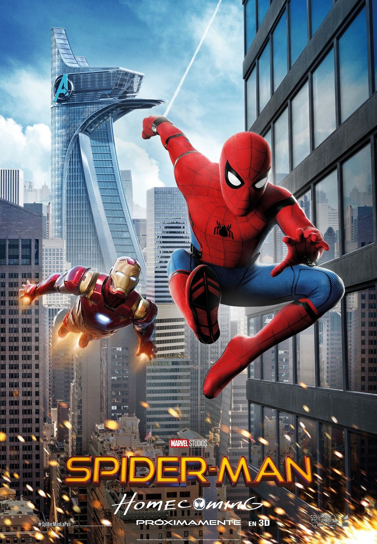  Spider-Man: Homecoming : Tom Holland, Michael Keaton, Robert  Downey Jr., Marisa Tomei, Jon Favreau, Gwyneth Paltrow, Zendaya, Donald  Glover, Jacob Batalon, Laura Harrier, Tony Revolori, Bokeem Woodbine, Tyne  Daly, Abraham Attah