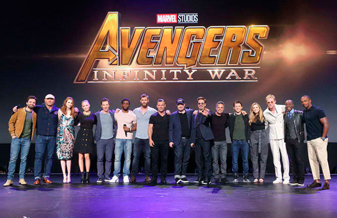 Vengadores: Infinity War - El reparto en la D23 Vengadores: Infinity War - El reparto en la D23