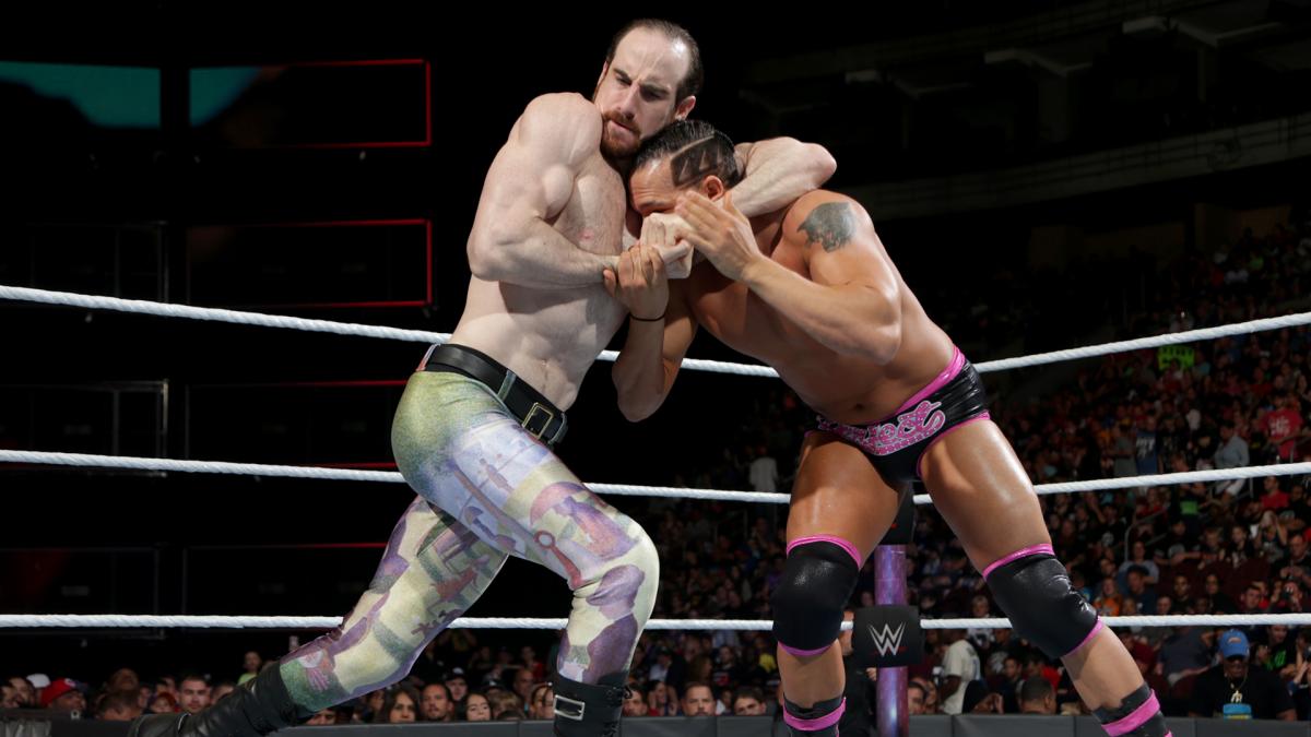 WWE Battleground 2017 - Aiden English vs Tye Dillinger WWE Battleground 2017 - Aiden English vs Tye Dillinger