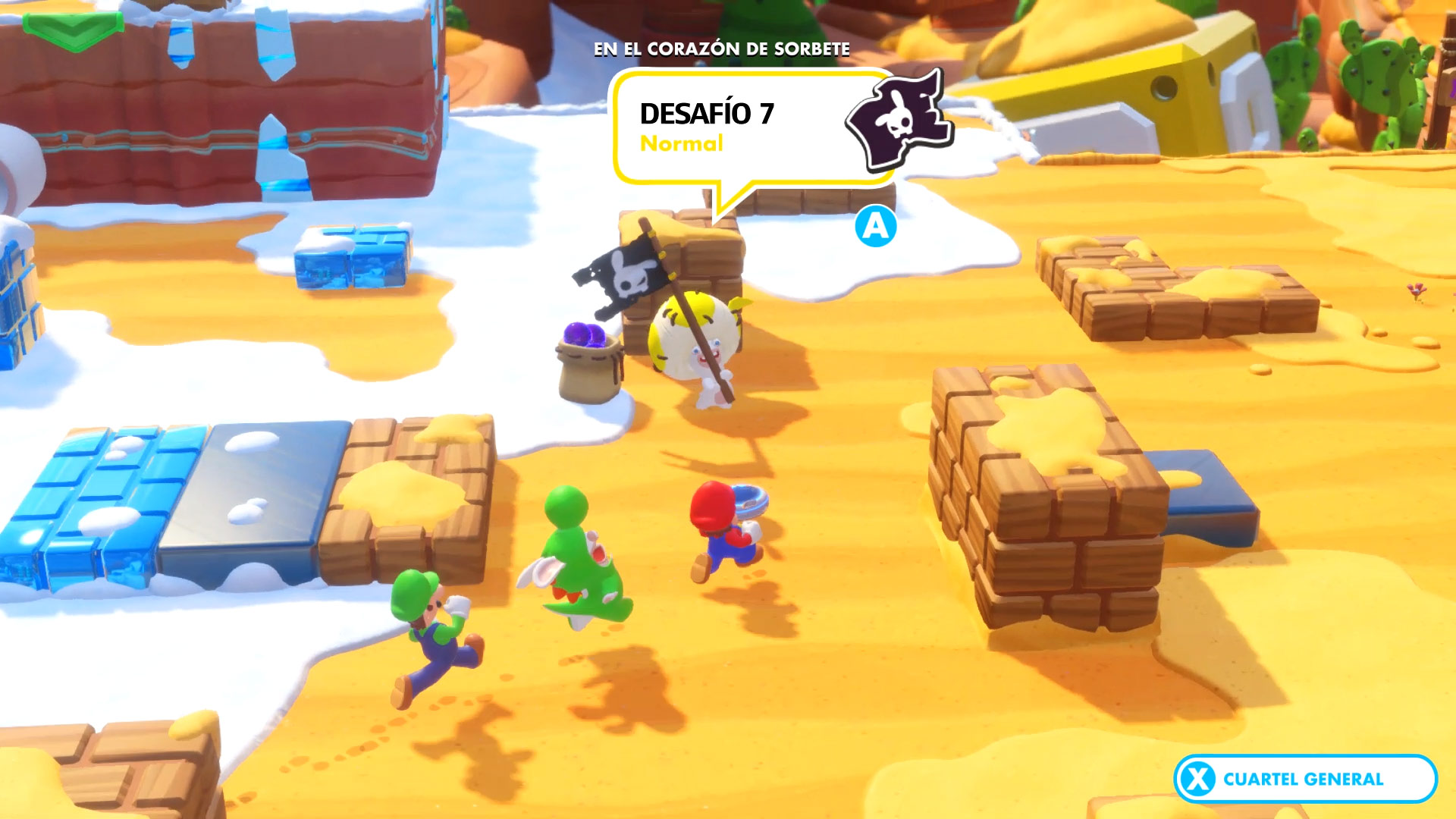 Análisis de Mario + Rabbids Kingdom Battle Análisis de Mario + Rabbids Kingdom Battle
