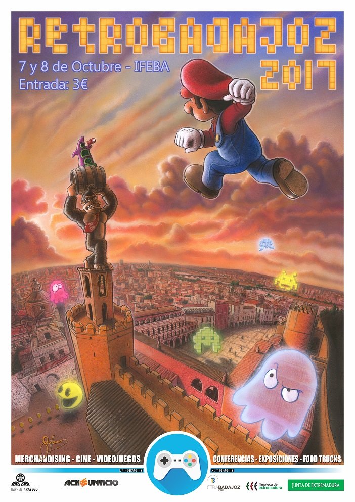 Cartel de RetroBadajoz Cartel de RetroBadajoz