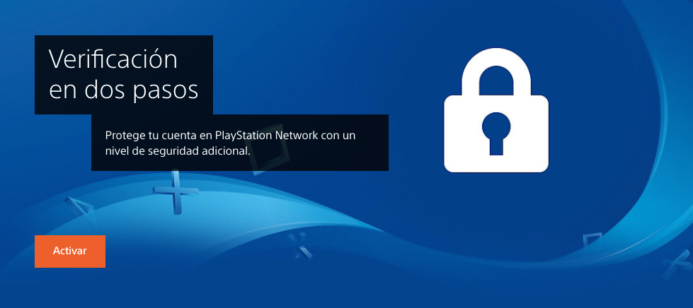 Cómo activar la verificación en dos pasos Verificación en dos pasos PS4