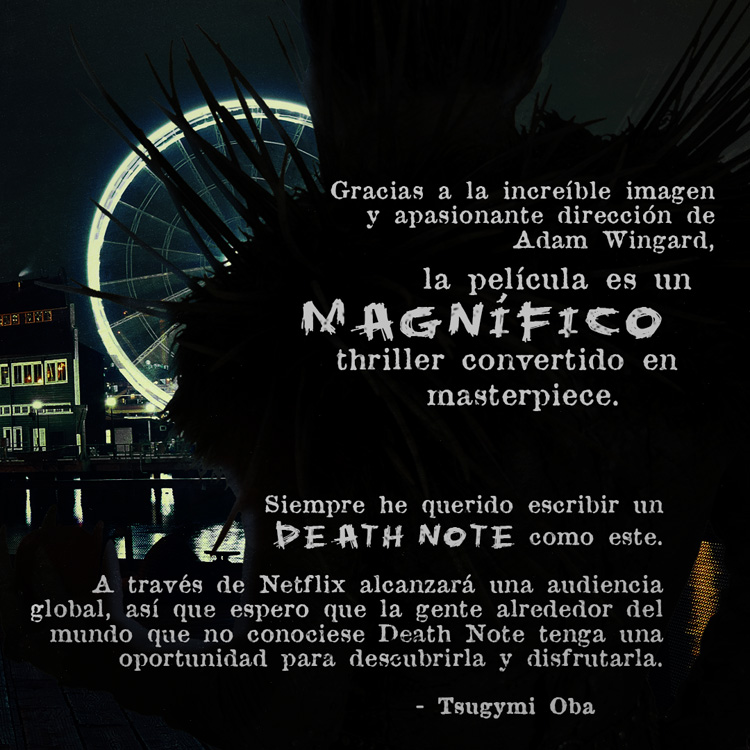 Los creadores de Death Note opinan sobre la película de Netflix Manga, exclusiva, Tsugumi Ōba