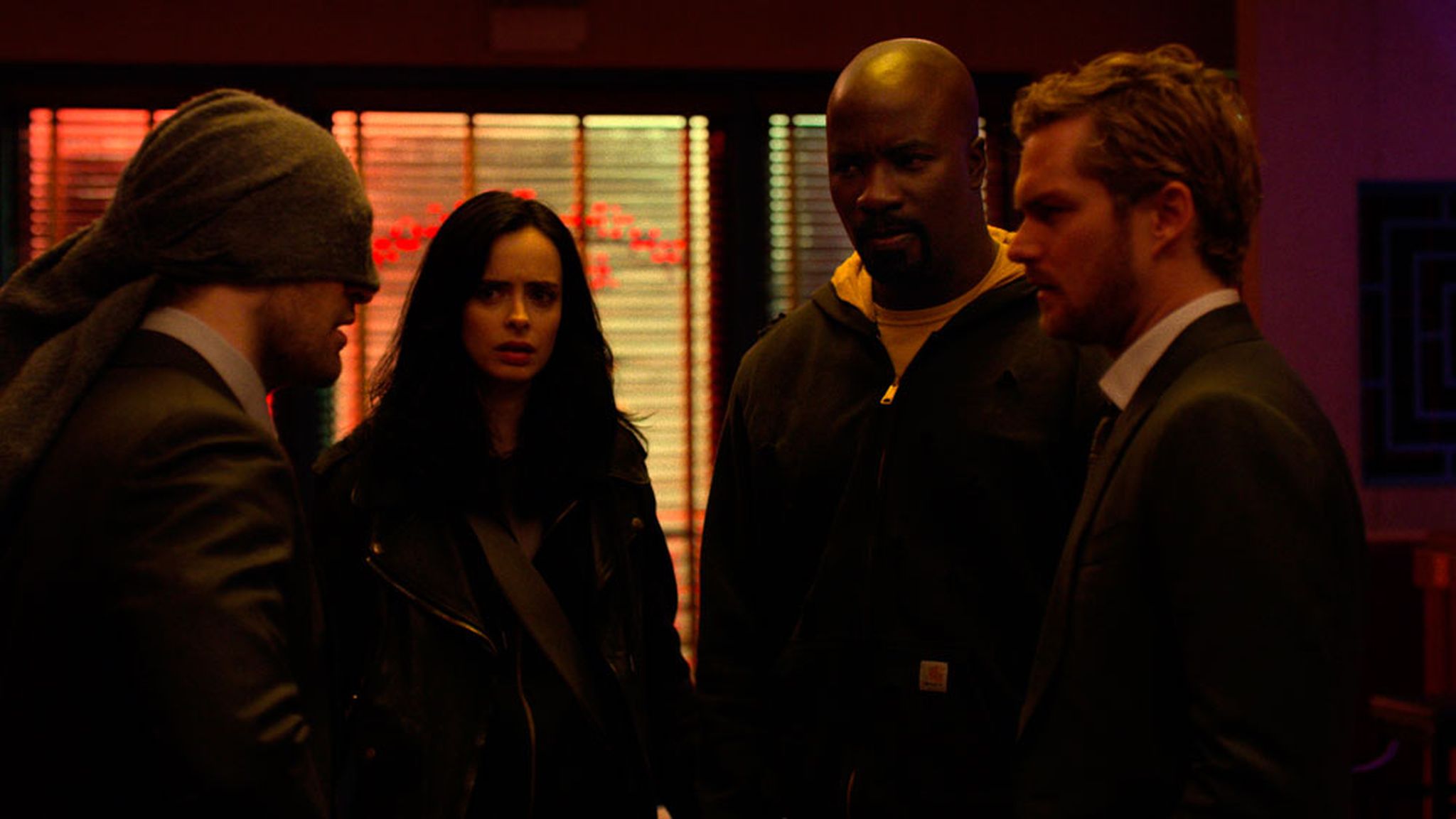 Daredevil, Jessican Jones, Iron Fist y Luke Cage juntos en las nuevas imágenes de The Defenders