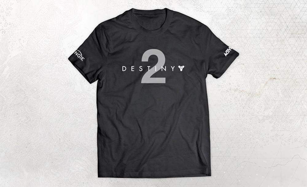 Destiny 2 camiseta oficial Destiny 2 camiseta oficial