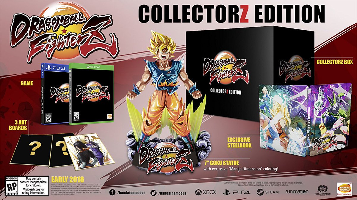 edición para coleccionistas dragon ball fighterZ edición para coleccionistas dragon ball fighterZ