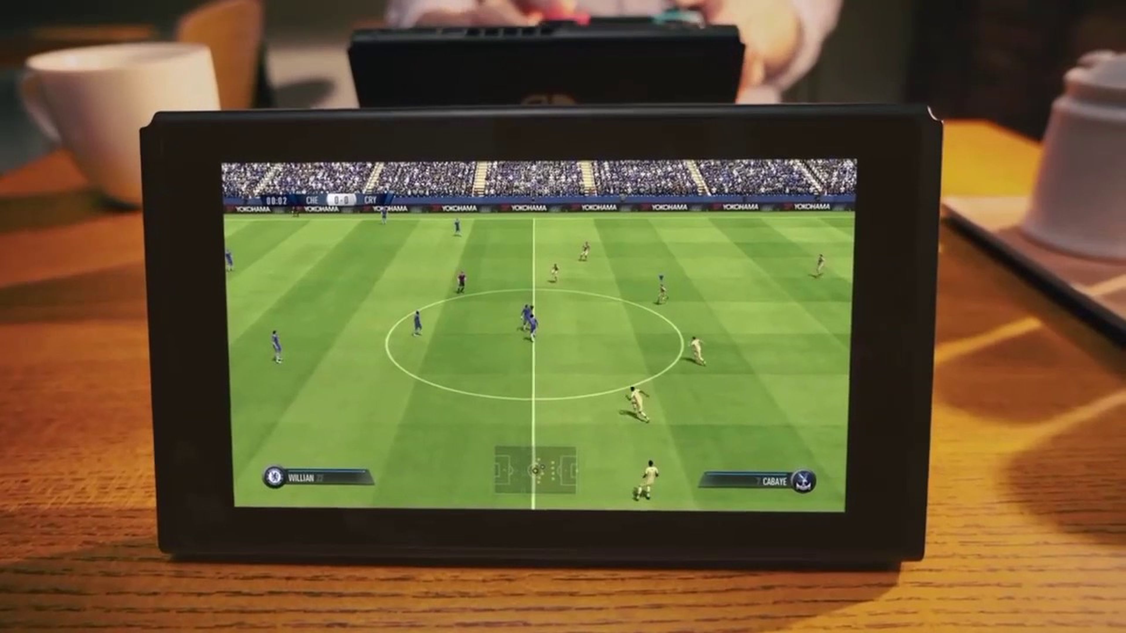 Podremos jugar contra cualquiera con otra Switch y FIFA 18 gracias al Wi-Fi de la consola.