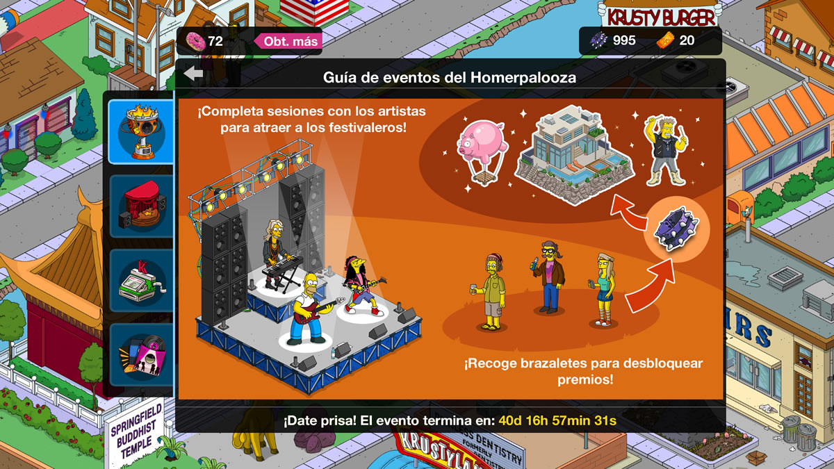 Homerpalooza Homerpalooza Tapped ut