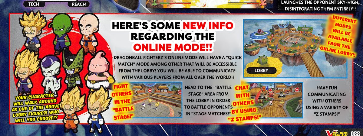 Lobby Dragon Ball FighterZ Lobby Dragon Ball FighterZ