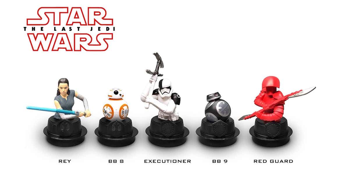 Merchandising Star Wars: Los últimos Jedi, con BB-9 y el Stormtrooper Executioner Merchandising Star Wars: Los últimos Jedi, con BB-9 y el Stormtrooper Executioner