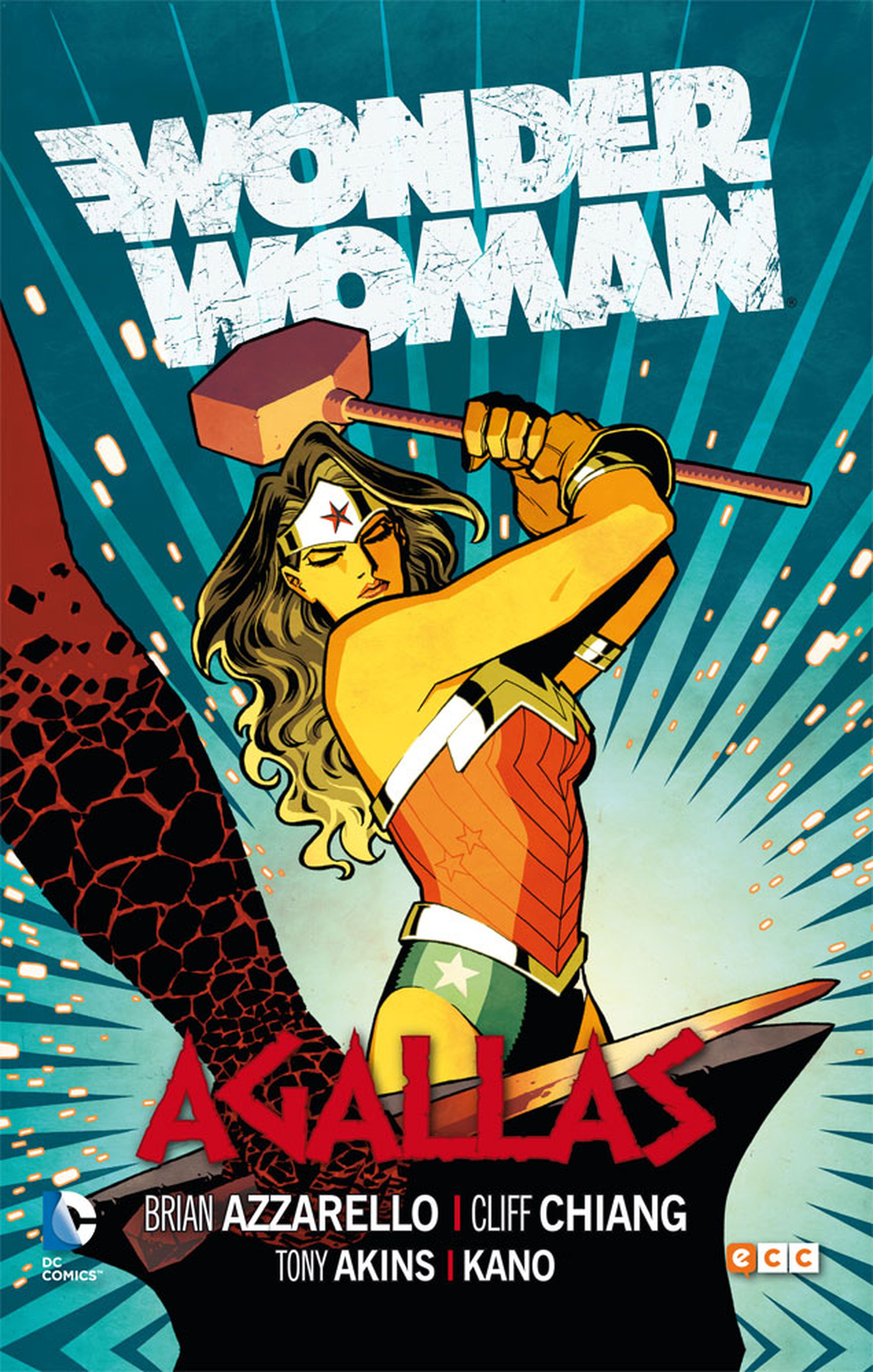 Portada de Wonder Woman: Agallas, el tomo 2 de la colección
