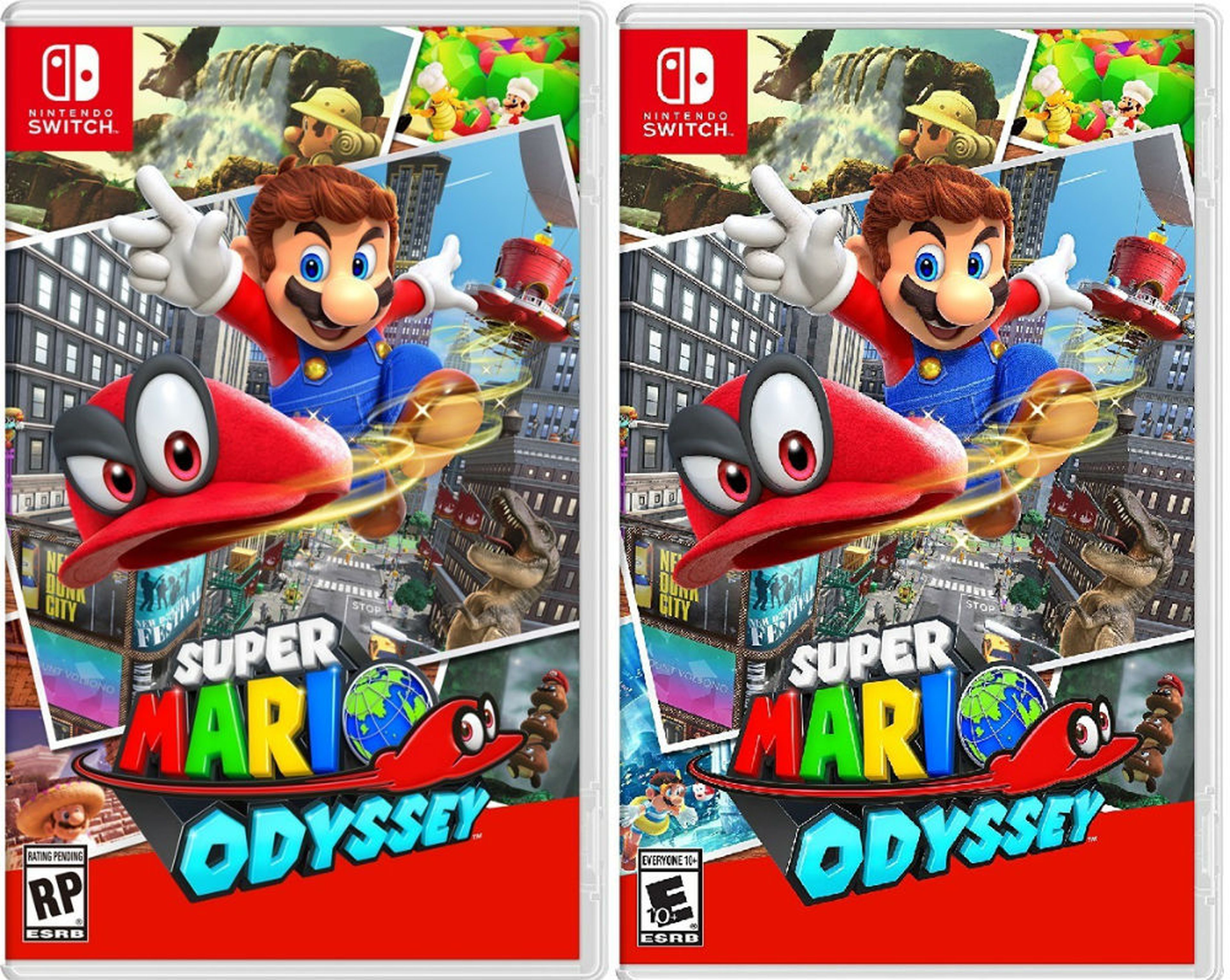 Portadas Super Mario Odyssey