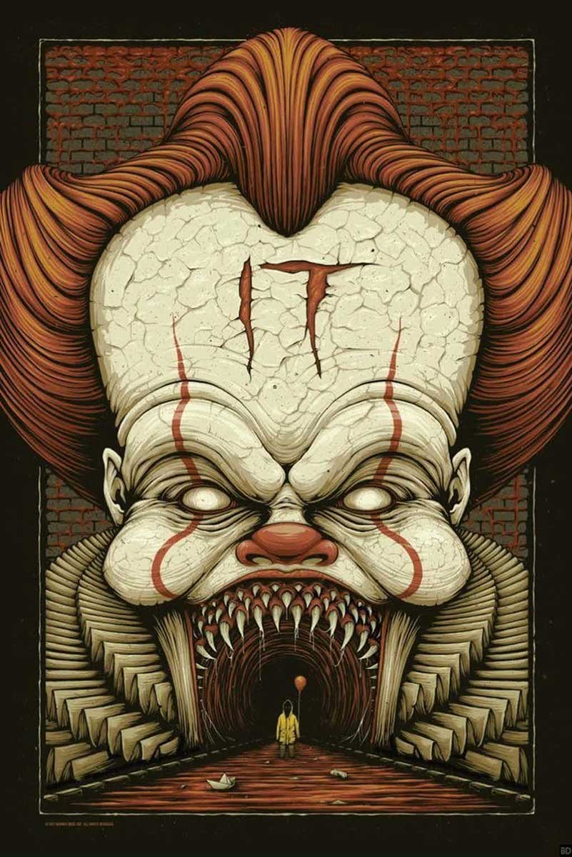 Póster promocional de IT (Eso) Póster promocional de IT (Eso)