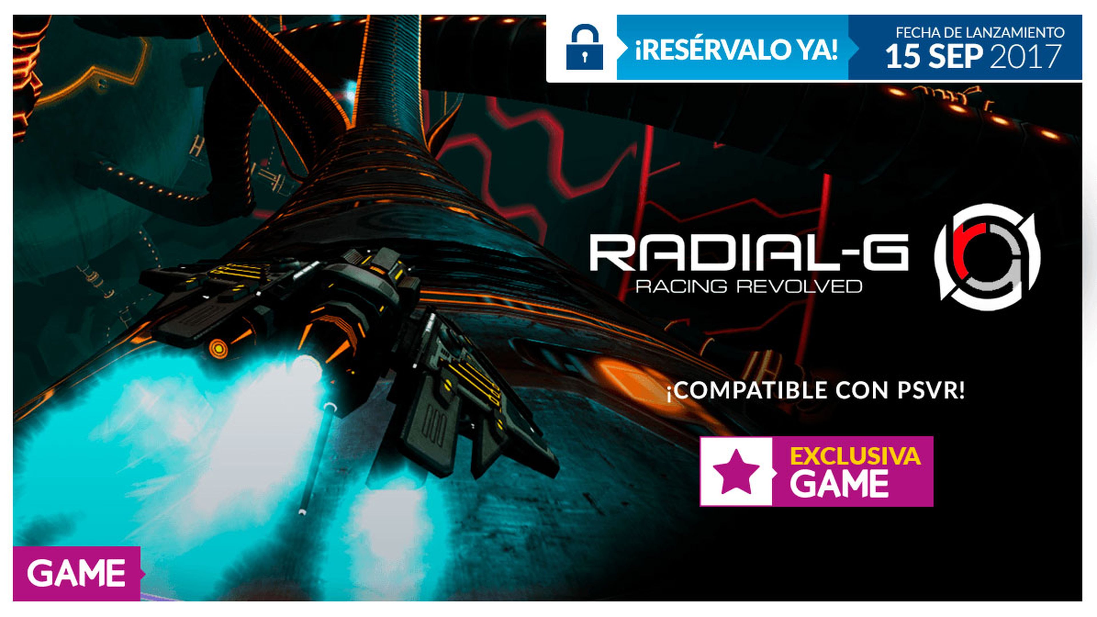 Radial-G en GAME