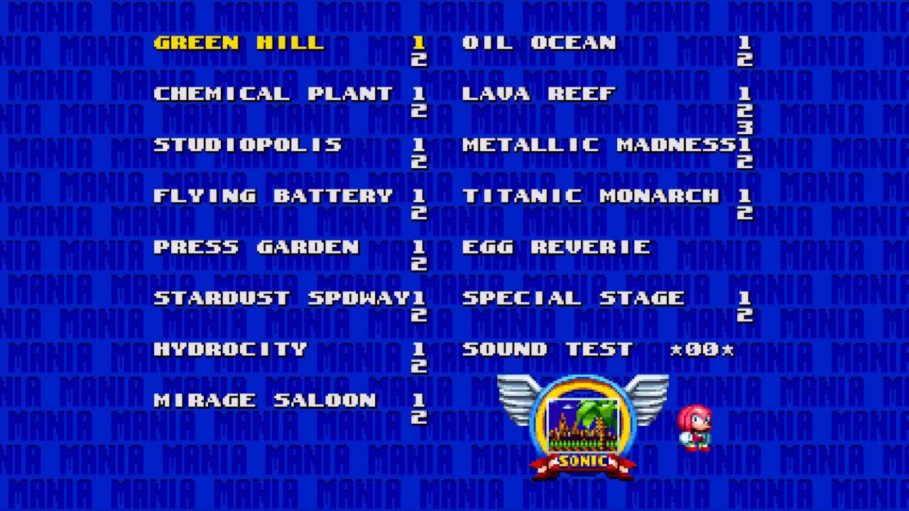 Sonic Mania Sonic Mania